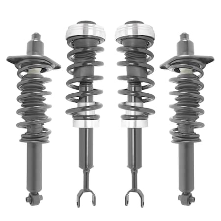 Unity 4-31-129900-31-529900 Front and Rear Complete Strut Assembly Kit 4-31-129900-31-529900
